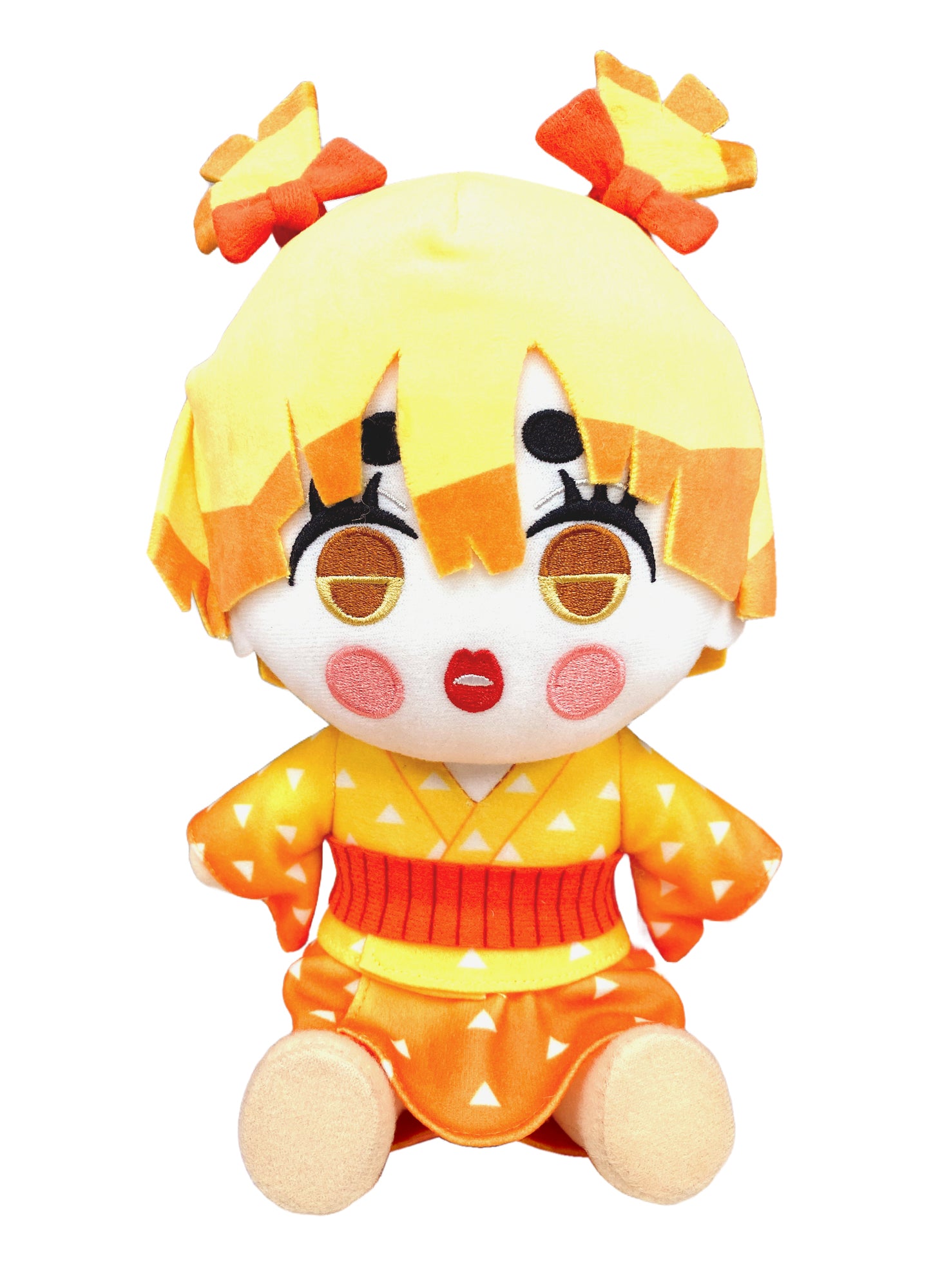 Demon Slayer Tv2 - Zenitsu Agatsuma Make Up Ver Plush 7"H