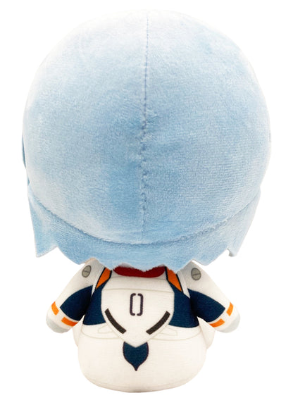 Evangelion New Movie – Rei Ayanami Sitting Plush 7"H
