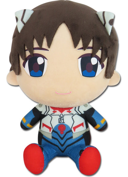 Evangelion New Movie - Shinji Ikari Sitting Plush 7"H