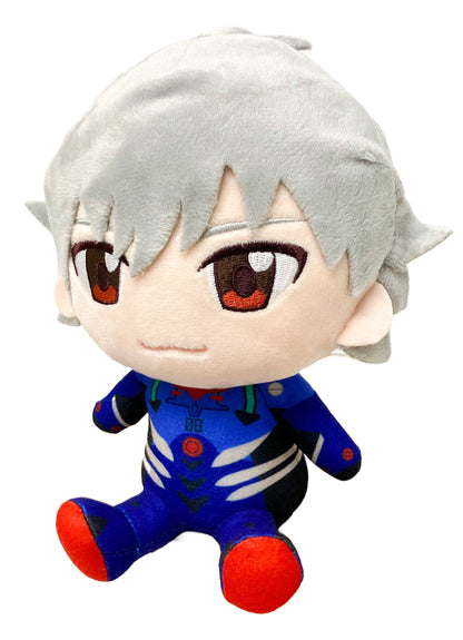 Evangelion New Movie - Shinji Ikari Sitting Plush 7"H