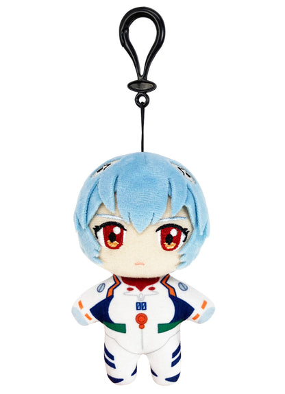 Evangelion New Movie - Rei Ayanami Plug Suit Plush 4.5"H