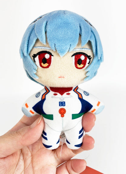 Evangelion New Movie - Rei Ayanami Plug Suit Plush 4.5"H