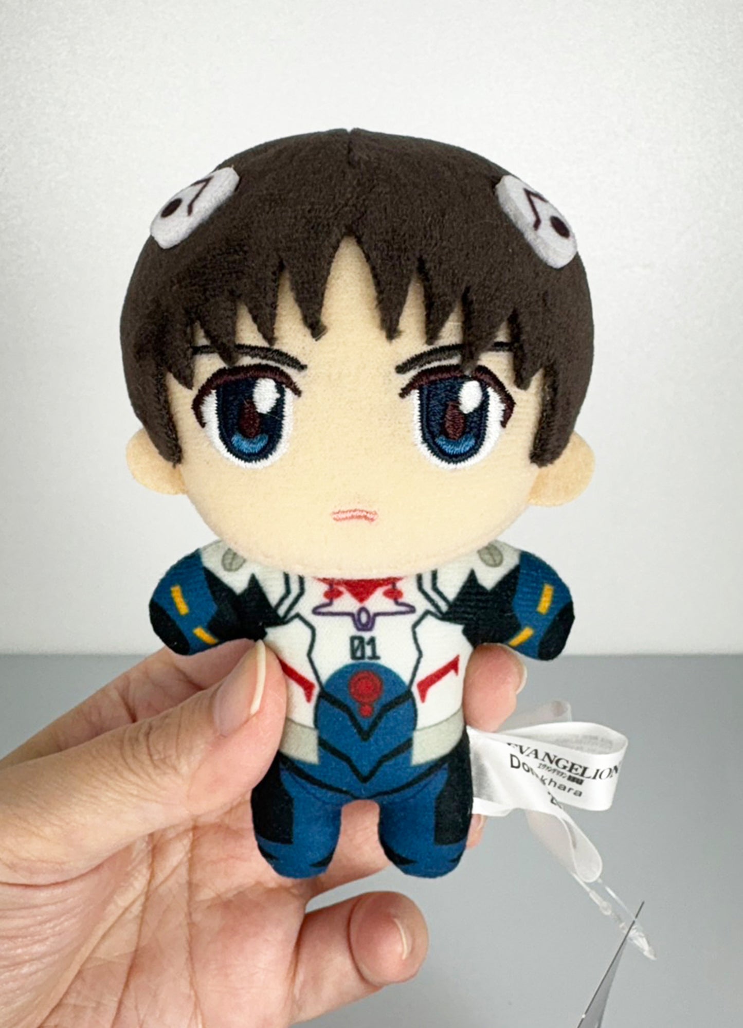 Evangelion New Movie - Shinji Ikari Plug Suit Plush 4.5"