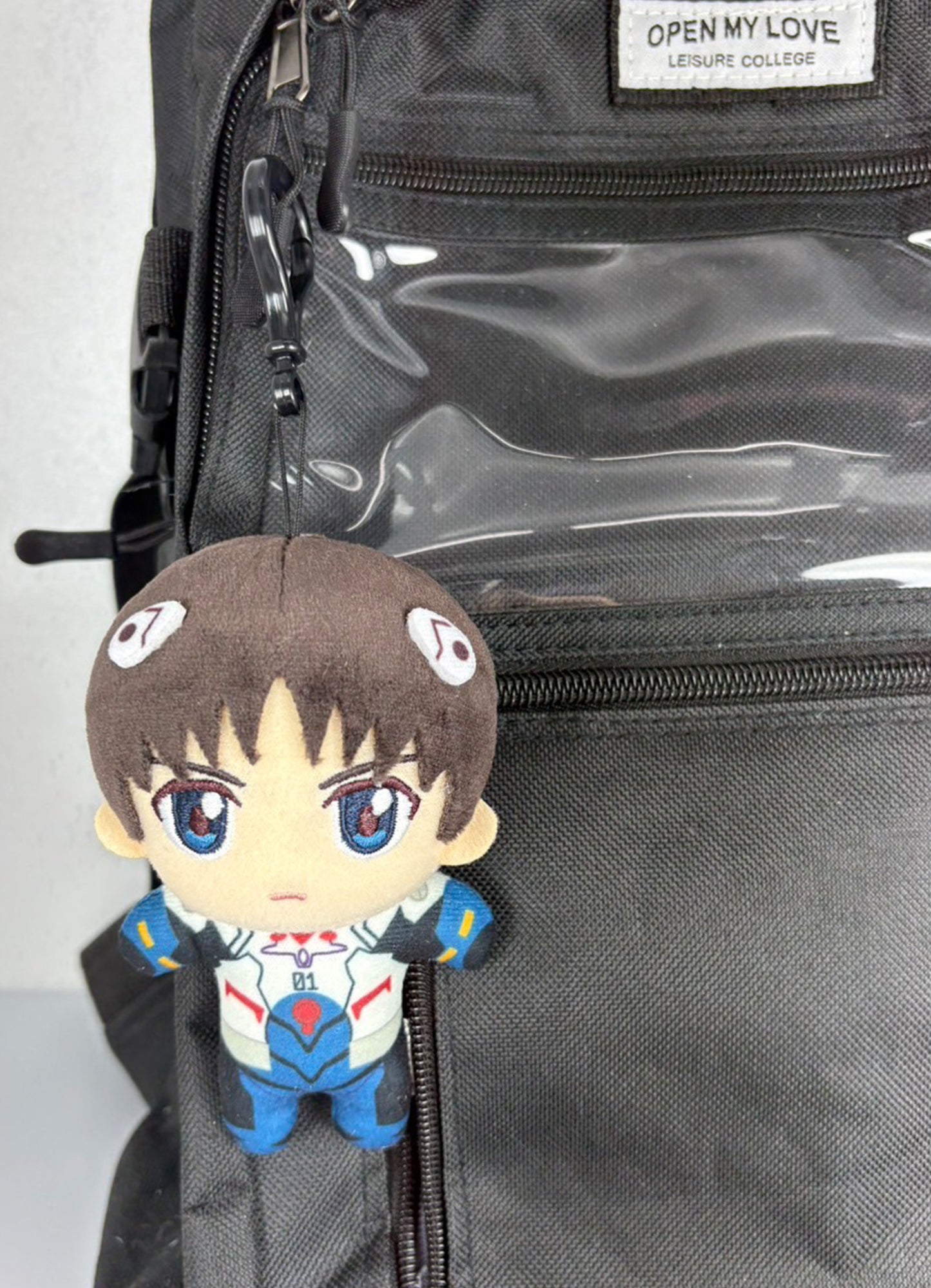 Evangelion New Movie - Shinji Ikari Plug Suit Plush 4.5"