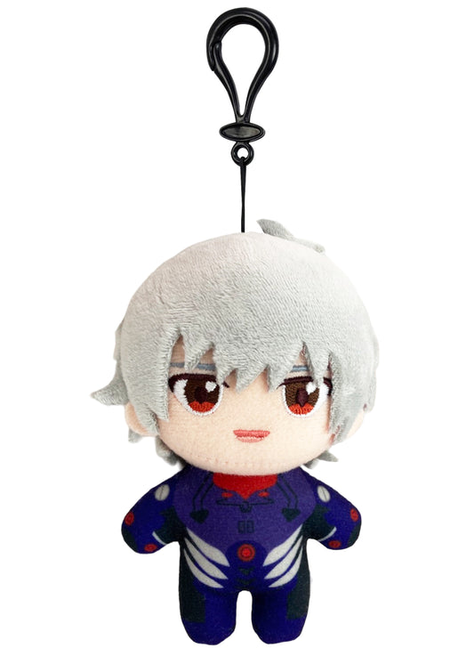 Evangelion New Movie - Kaworu Nagisa Plug Suit Plush 4.5"H