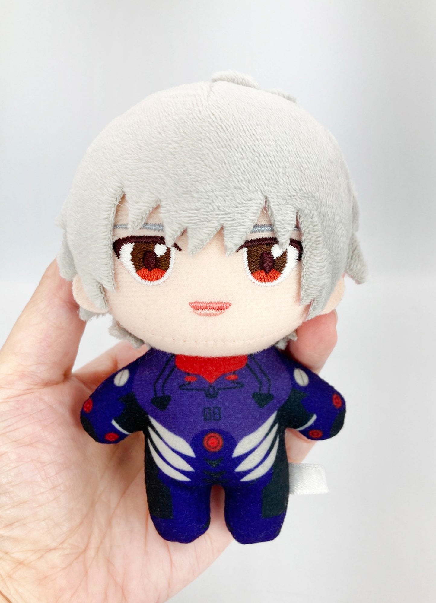 Evangelion New Movie - Kaworu Nagisa Plug Suit Plush 4.5"H