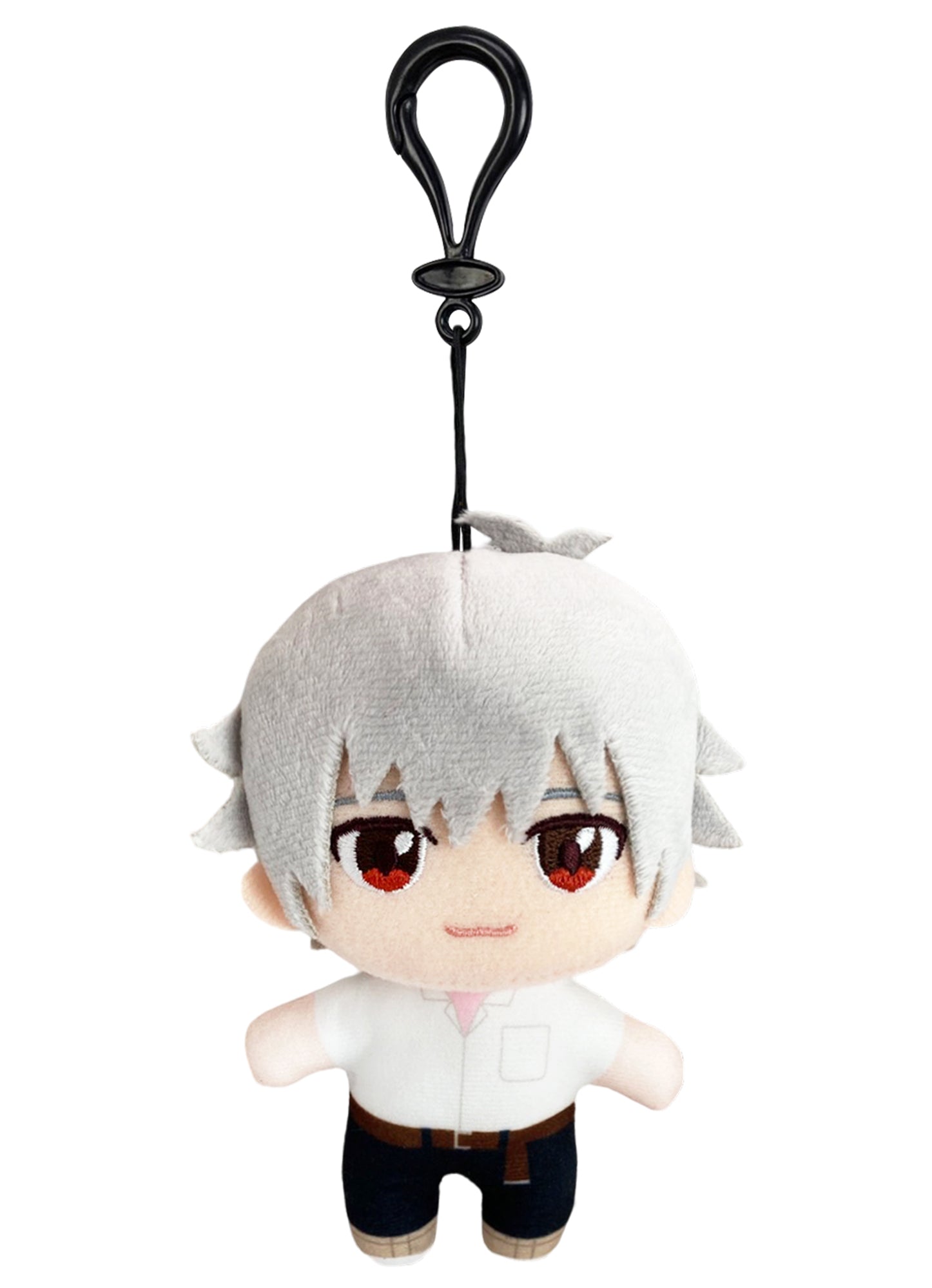 Evangelion New Movie - Kaworu Nagisa Uniform Plush 4.5"H