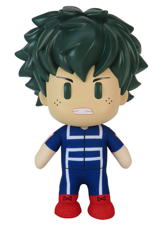 My Hero Academia S2 - Deku Plastic Head Sportswear Plush 8"H