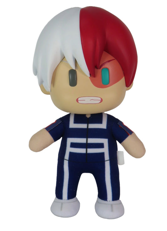 My Hero Academia S4 - Shoto Todoroki Plastic Head Sportswear Plush 8"H