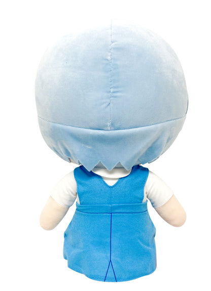 Evangelion New Movie - Rei Ayanami Uniform Sitting Plush 12"H