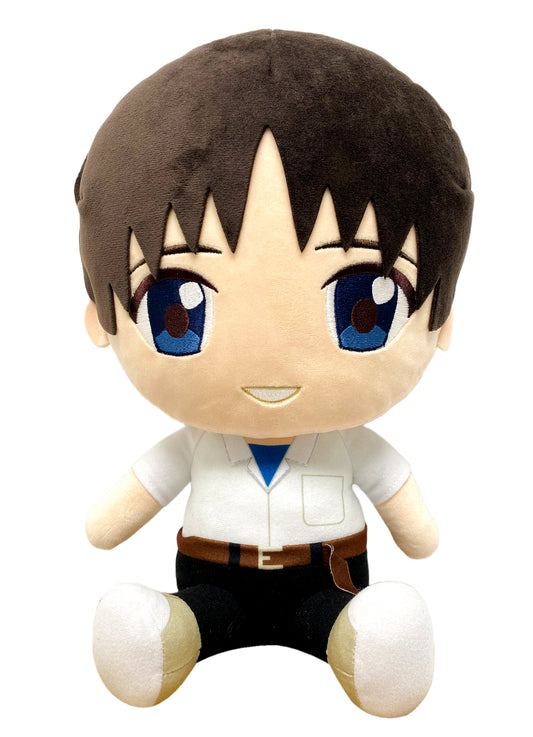 Evangelion New Movie - Shinji Ikari Uniform Sitting Plush 12"H