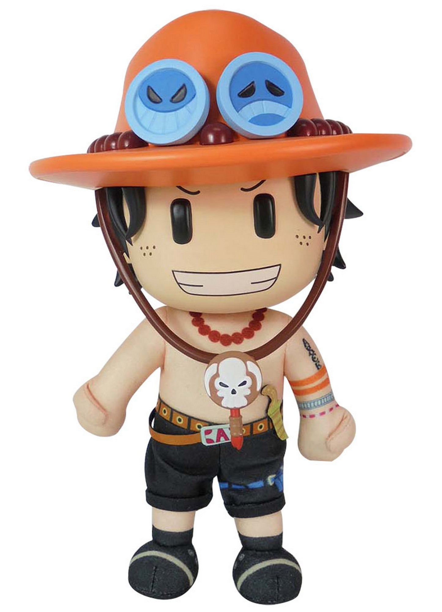 One Piece - Ace FigureKey Plush 8"H