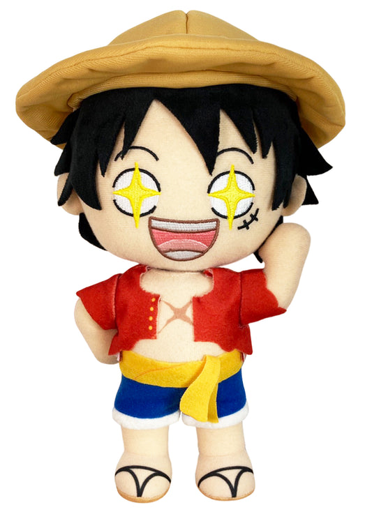 One Piece - Monkey D. Luffy Change Face Plush 8"H