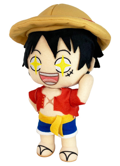 One Piece - Monkey D. Luffy Change Face Plush 8"H
