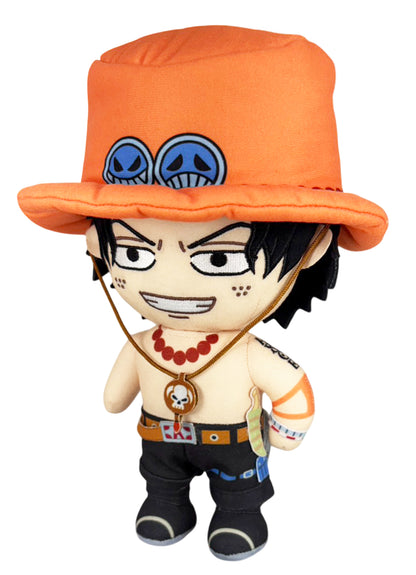 One Piece - Portgas D. Ace Change Face 8" Plush