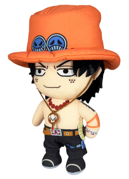 One Piece - Portgas D. Ace Change Face 8" Plush