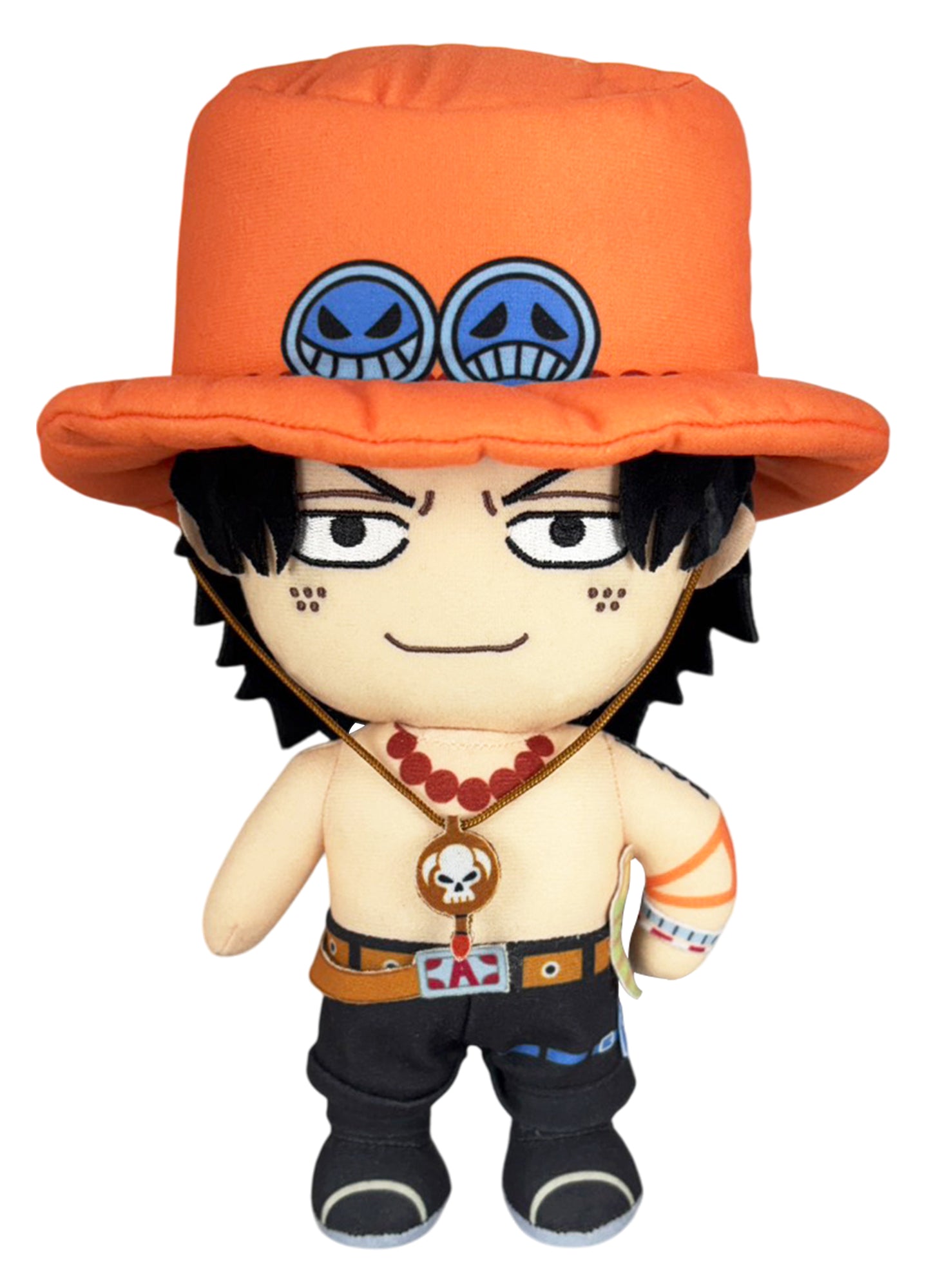 One Piece - Portgas D. Ace Change Face 8" Plush