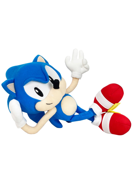 Sonic Classic- Sonic Laying Plush 10"H