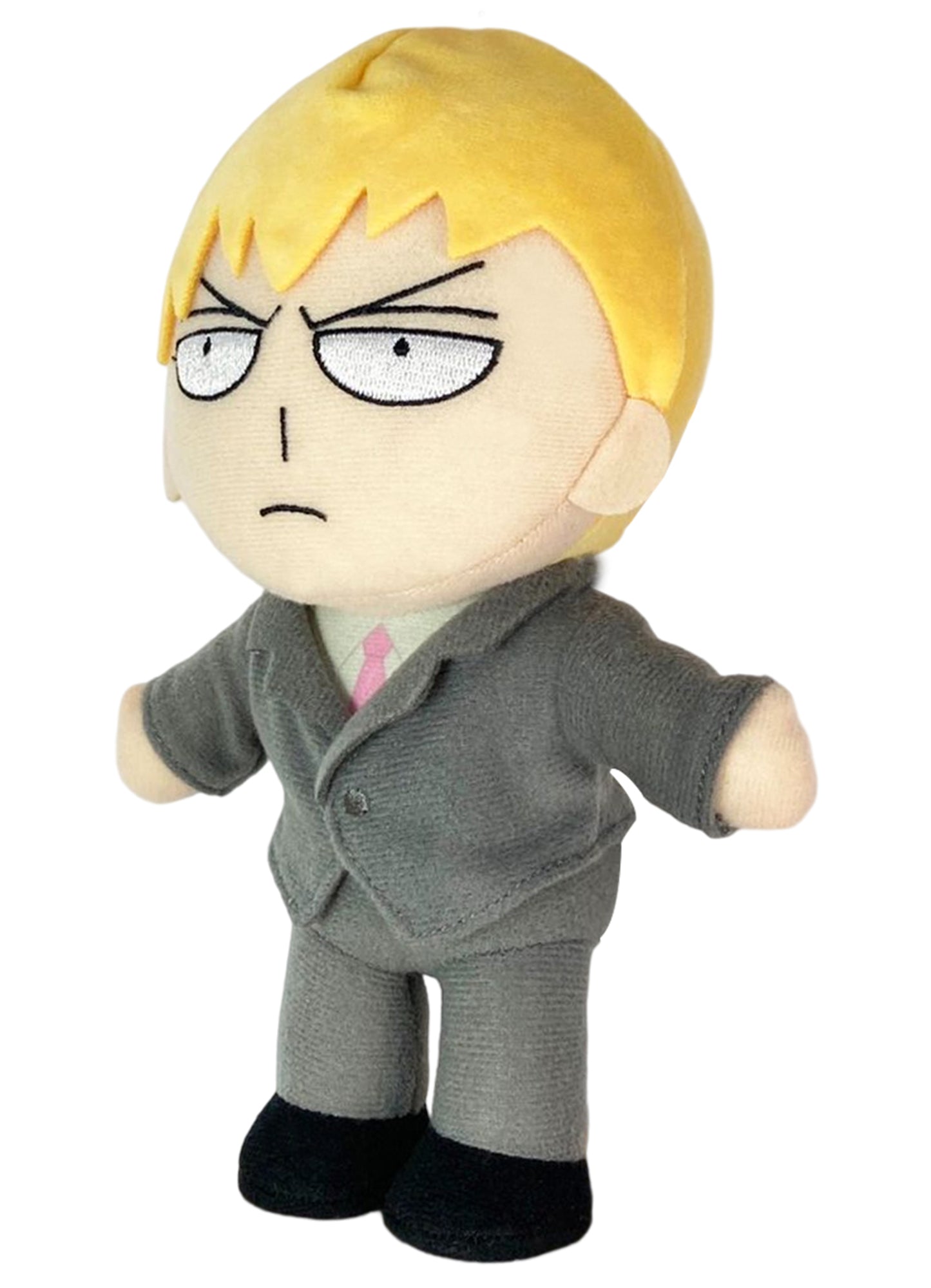 Mob Psycho 100 - Arataka Reigen Movable Plush 8"H