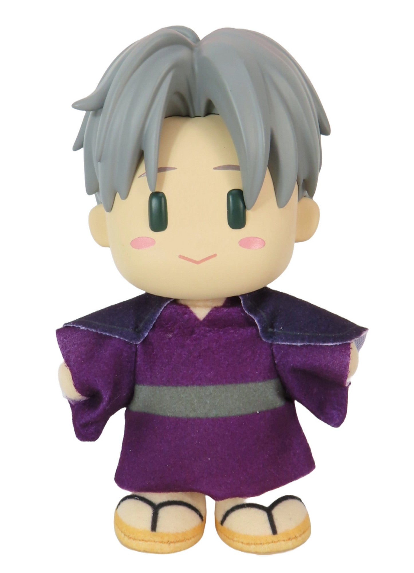Fruits Basket (2019)- Shigure Sohma Purple Kimono FigureKey Plush 4.5"H