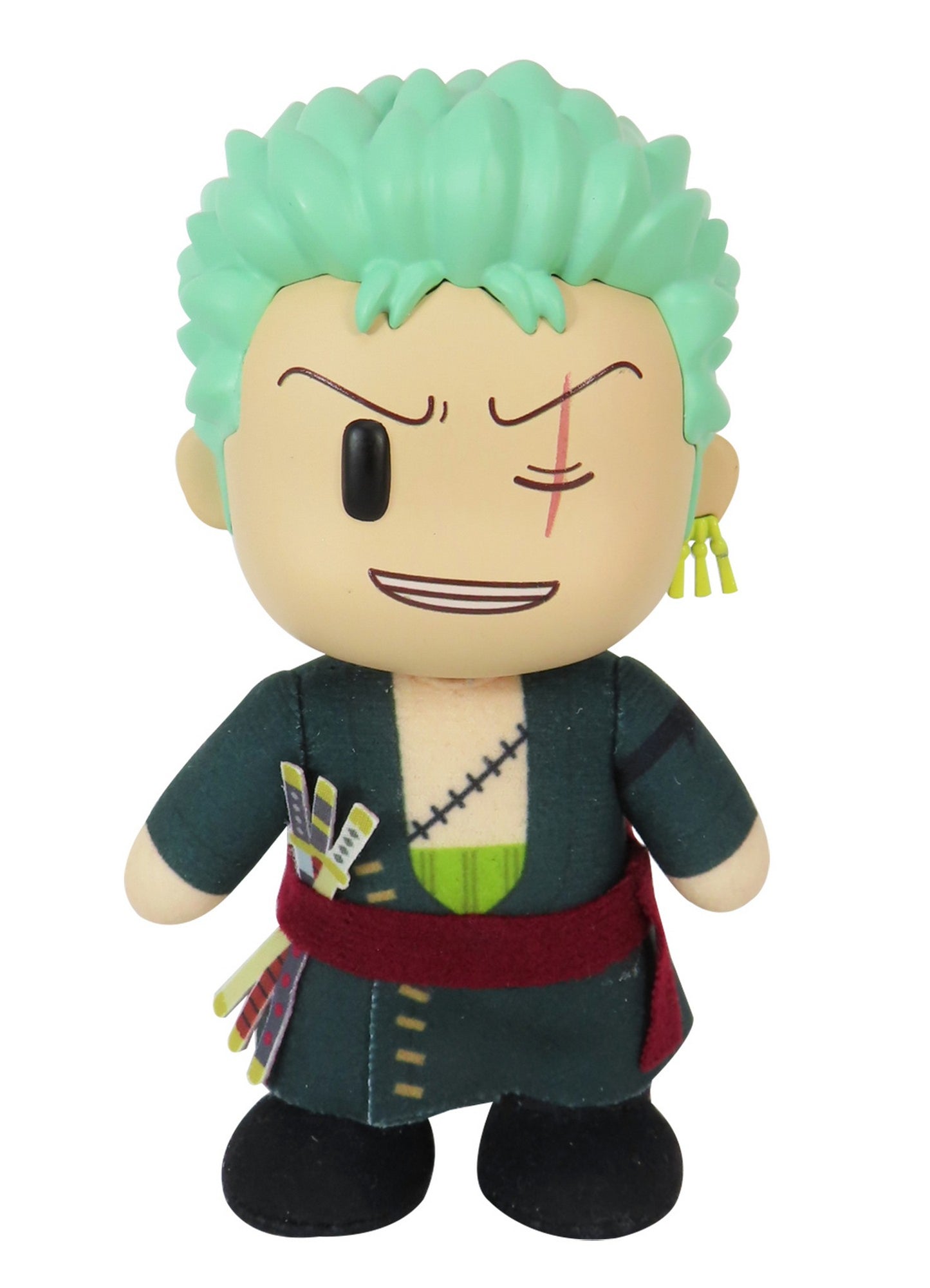 One Piece - Roronoa Zoro After 2 Years FigureKey Plush 4.5"H
