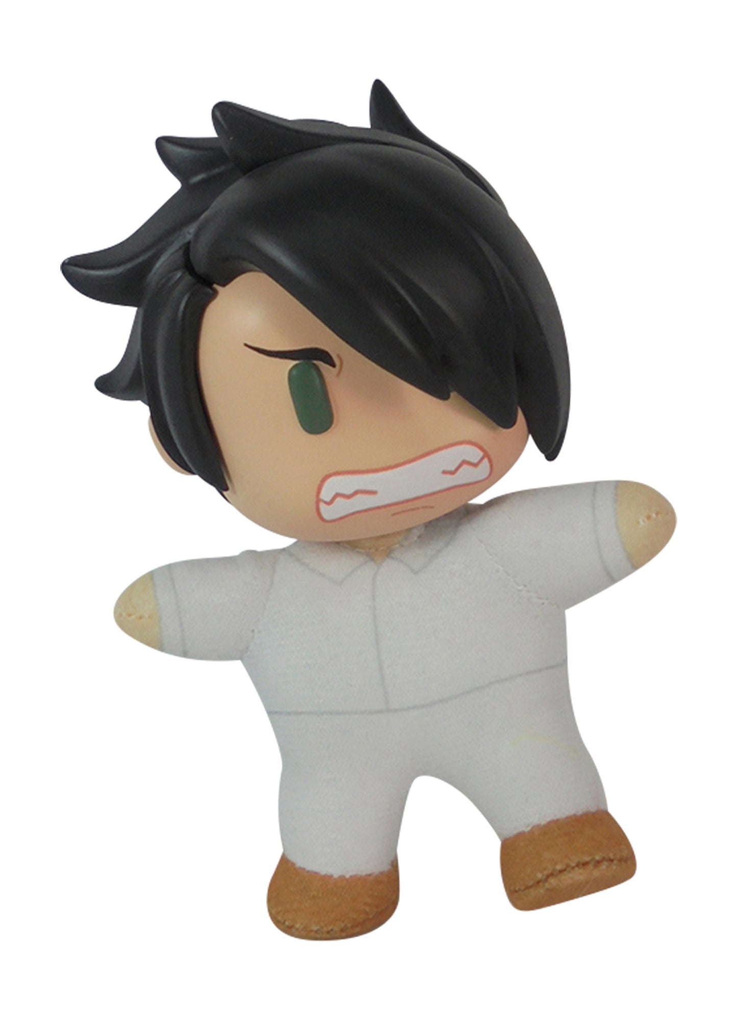 The Promised Neverland - Ray Angry Plastic Head Plush 4.5"H