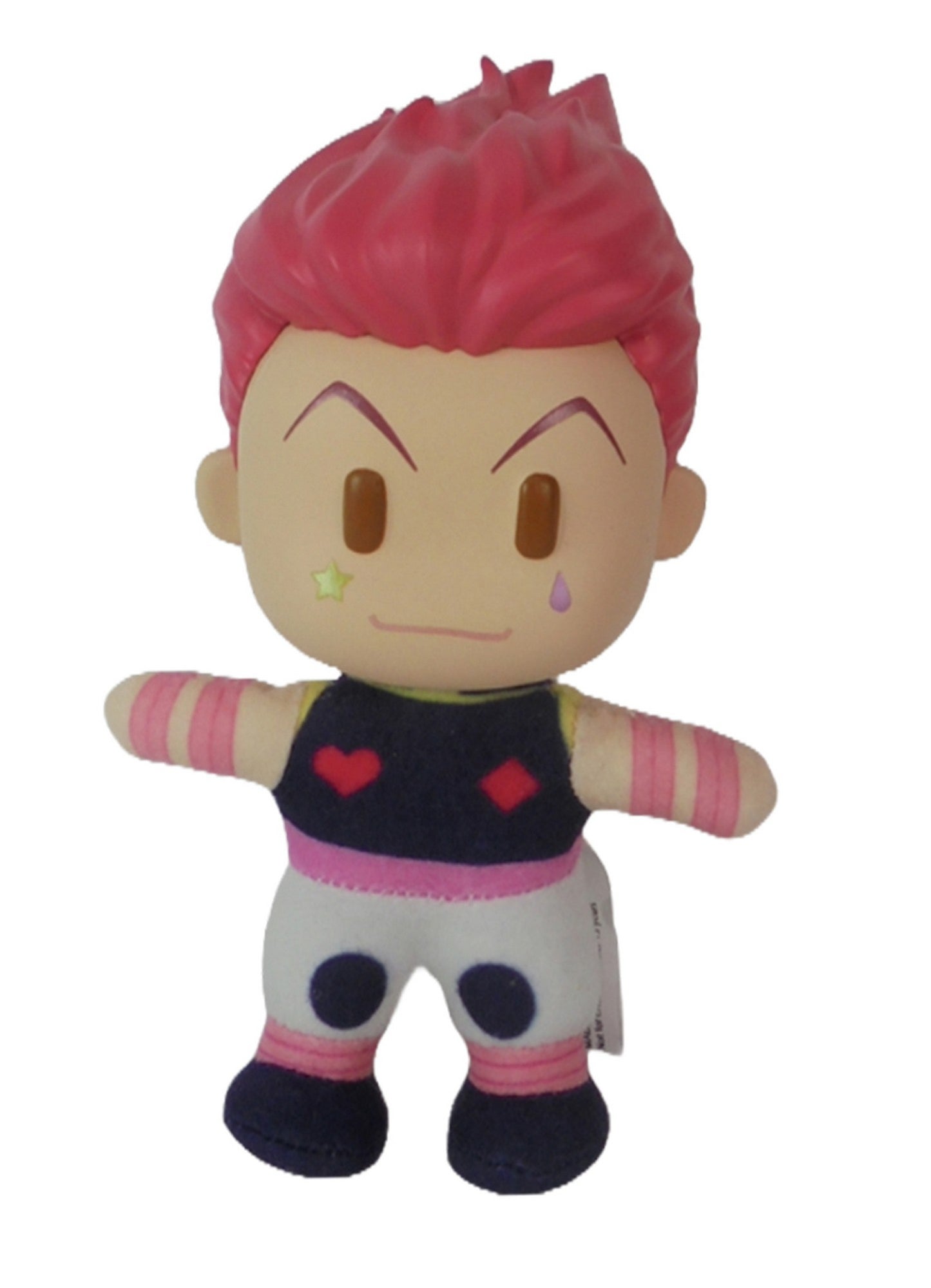 Hunter X Hunter - Hisoka Morow Heavens Arena Costume FigureKey Plush 4.5"H