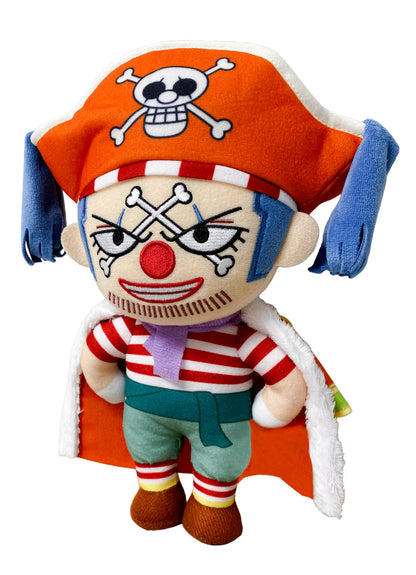 One Piece - Buggy Pre-Timeskip Plush 8"H