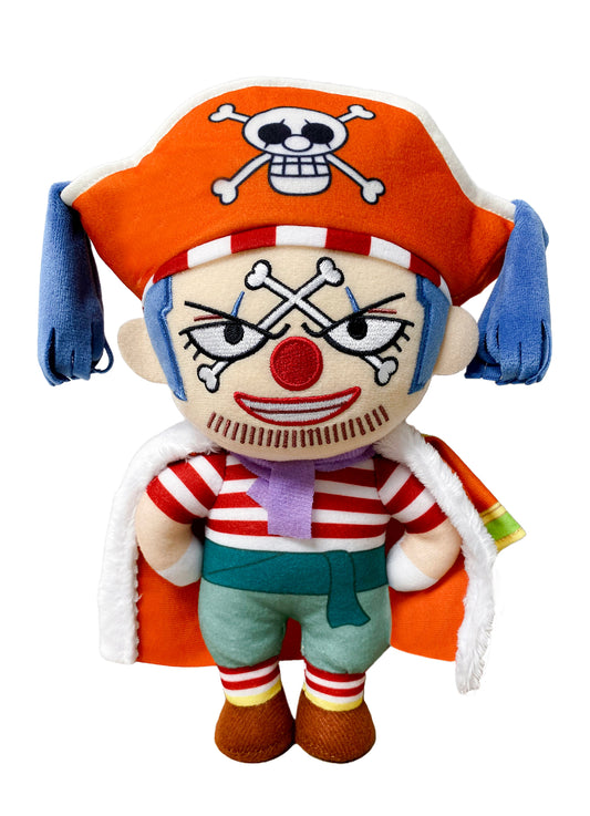 One Piece - Buggy Pre-Timeskip Plush 8"H