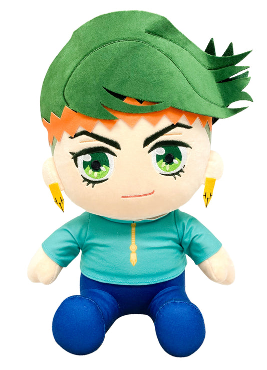 Jojo Kishibe Rohan - Kishibe Rohan Mutsu Kabe Hill Ver. Sitting Plush 12"H