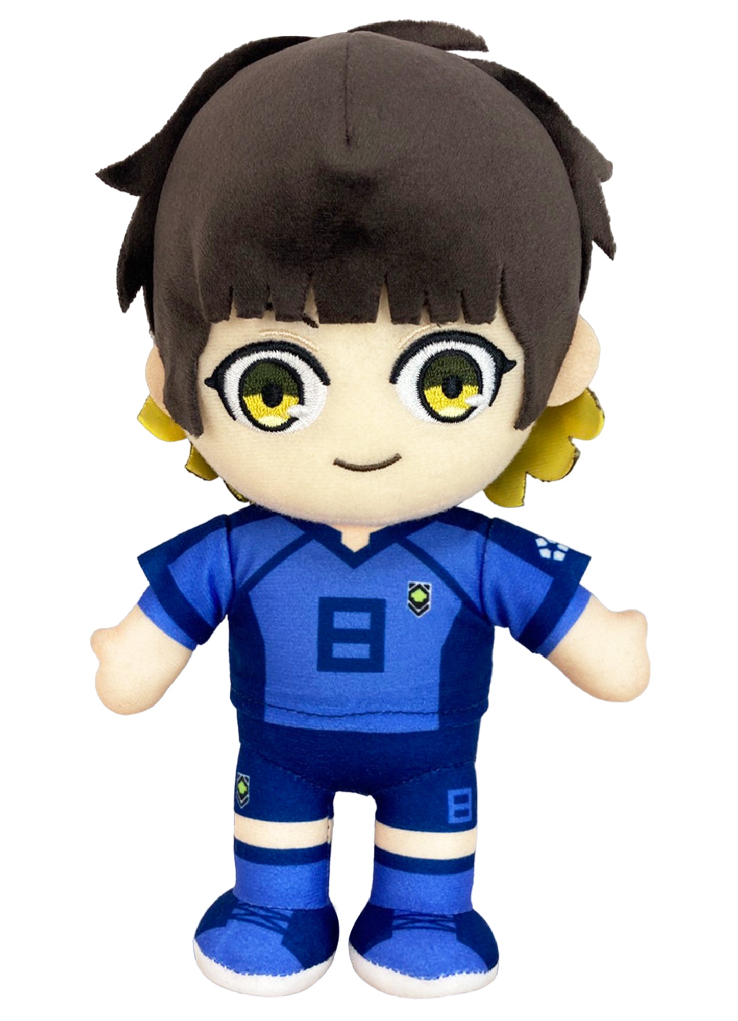 Blue Lock Manga - Meguru Bachira #8 Jersey Plush 8"H