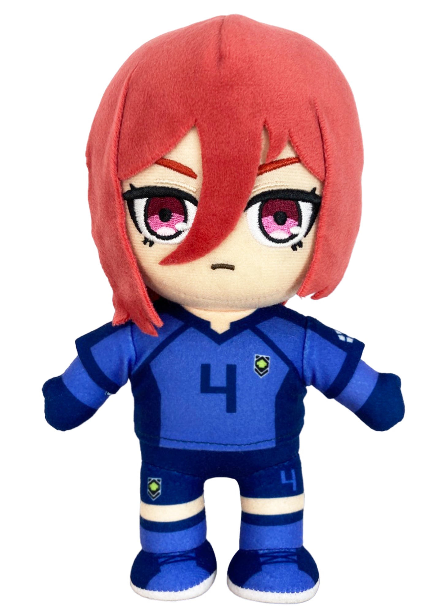 Blue Lock (Comic) - Chigiri #4 Jersey Plush 8"H