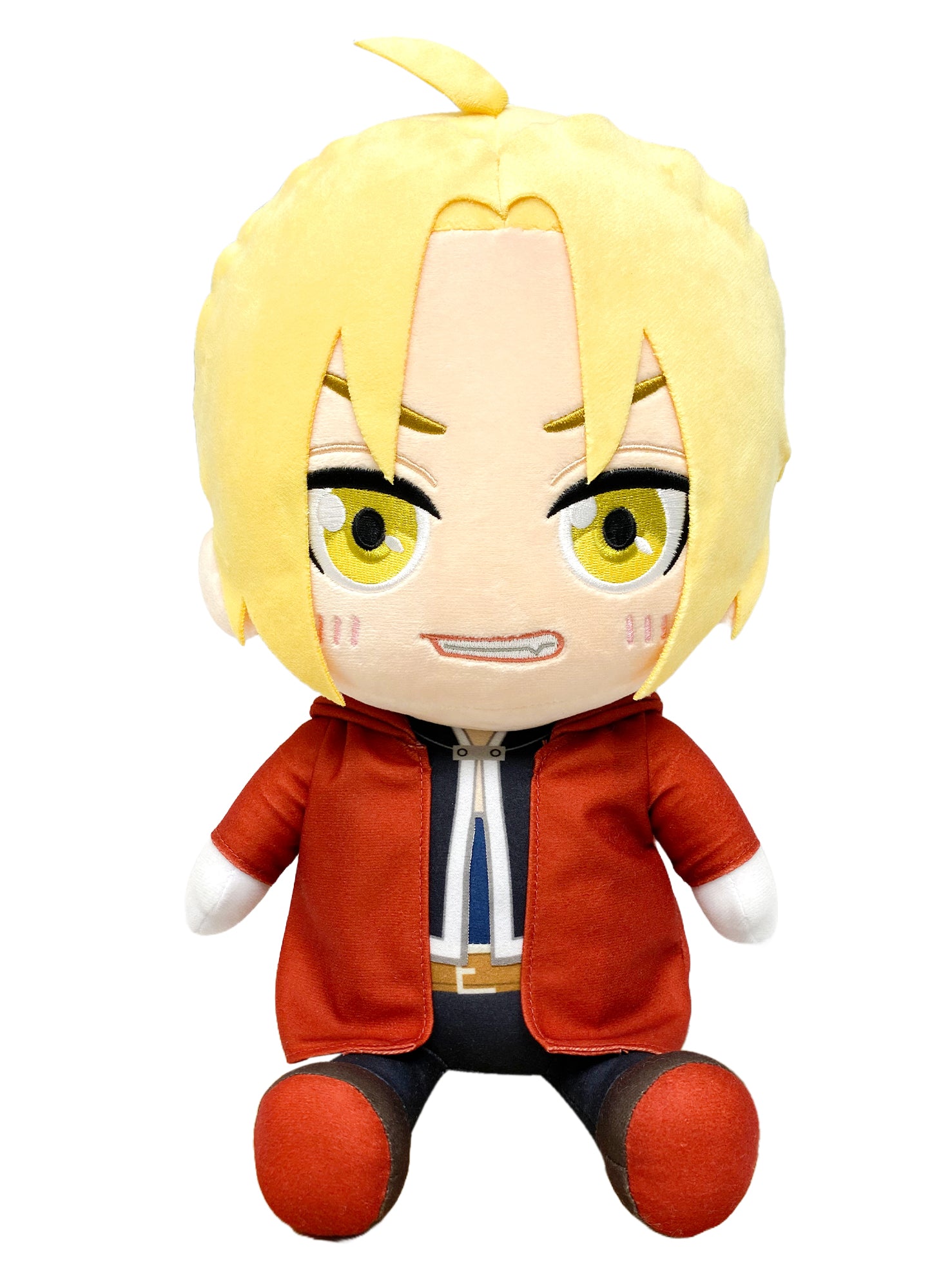 Fullmetal Alchemist - Edward Sitting Plush 12"H