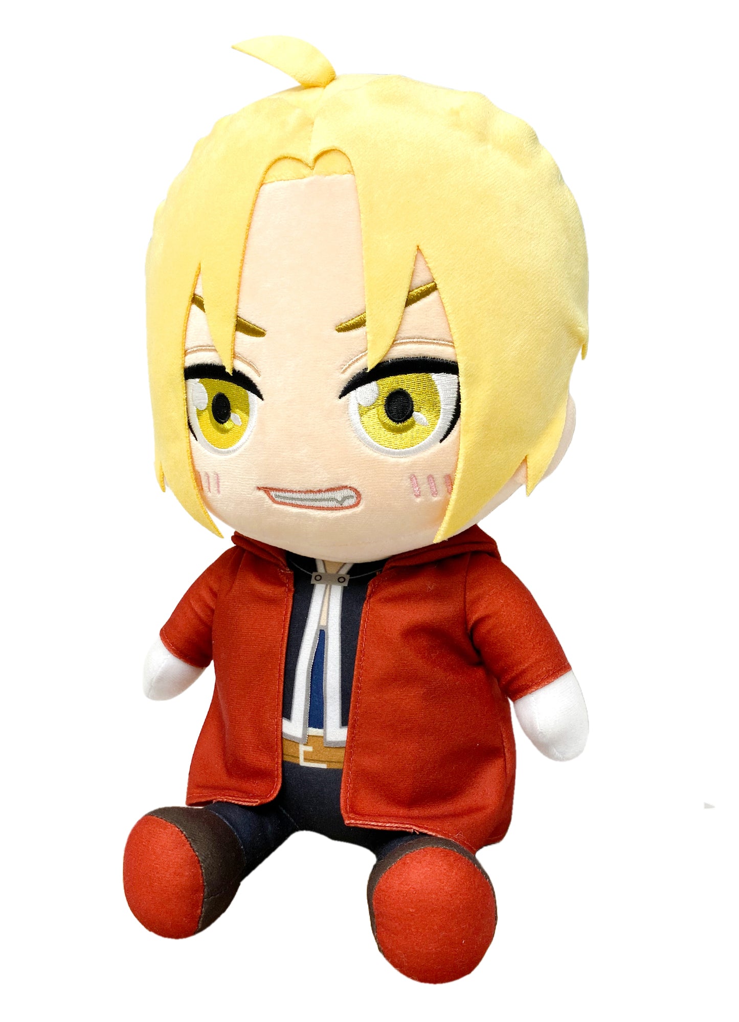 Fullmetal Alchemist - Edward Sitting Plush 12"H