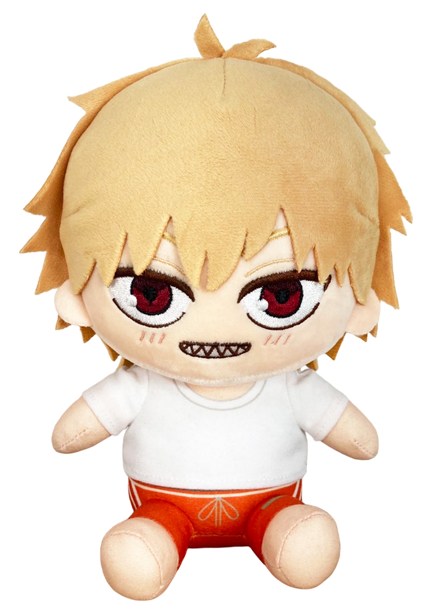 Chainsaw Man - Denji Casual Outfit #1 Sitting Pose Plush 7"H