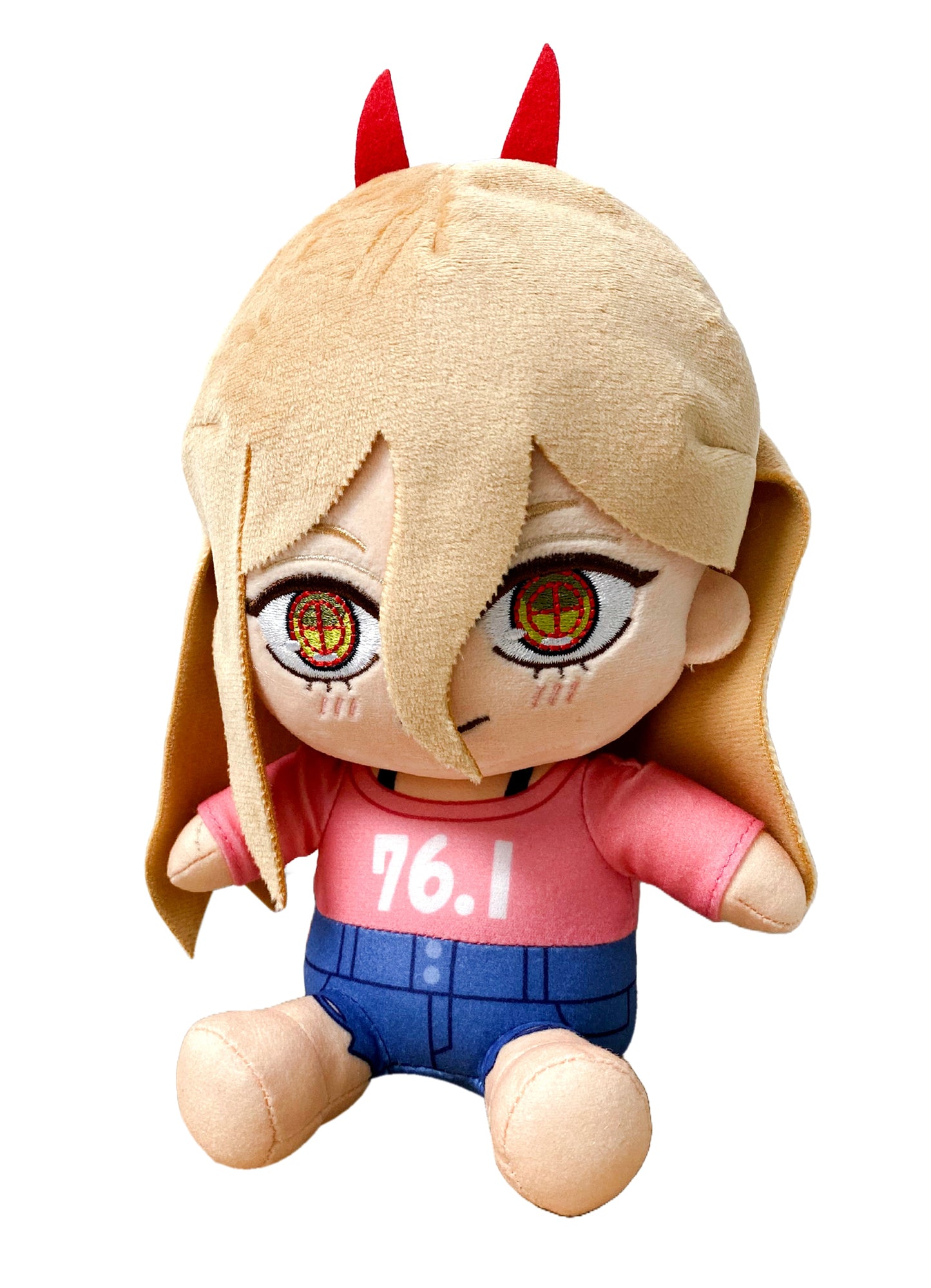 Chainsaw Man - Power Casual Outfit #1 Sitting Pose Plush 7"H