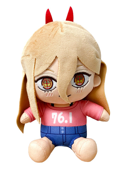 Chainsaw Man - Power Casual Outfit #1 Sitting Pose Plush 7"H