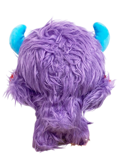 Gloomy Bear - Gloomy Bear Long Fur Purple Monster Plush 8"H