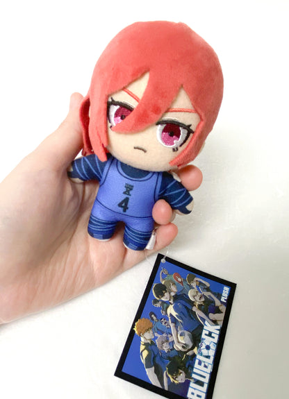 Blue Lock Manga - Hyoma Chigiri Team Z Uniform Plush 4.5"H