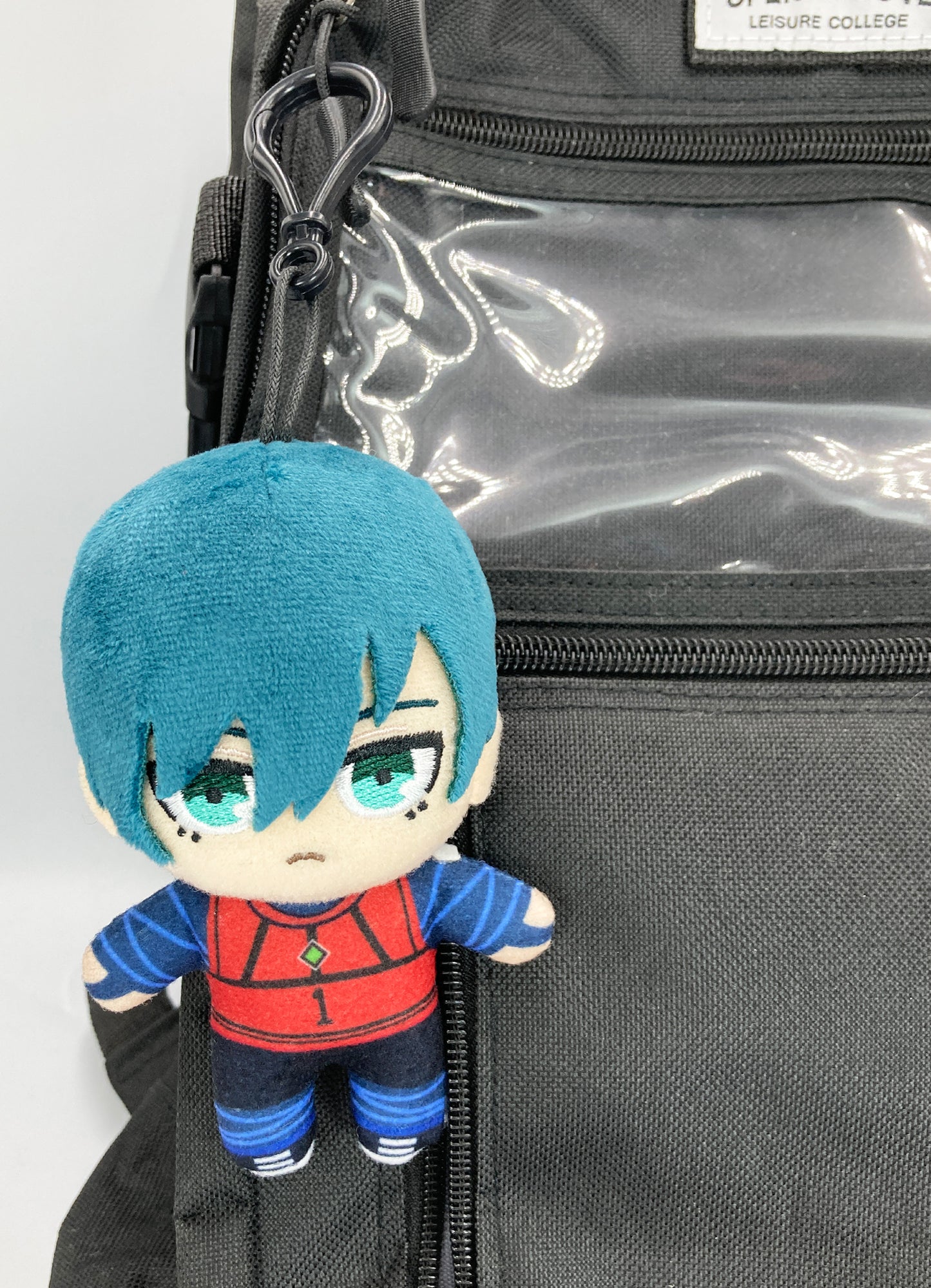 Blue Lock Manga - Itoshi Rin Team Red #1 Uniform Plush 4.5"H