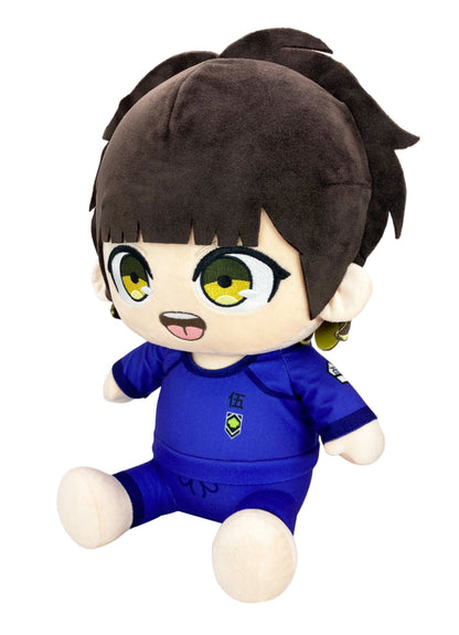 Blue Lock Manga - Meguru Bachira Sweatshirt Sitting Pose Plush 12"H