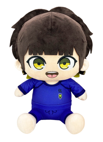 Blue Lock Manga - Meguru Bachira Sweatshirt Sitting Pose Plush 12"H