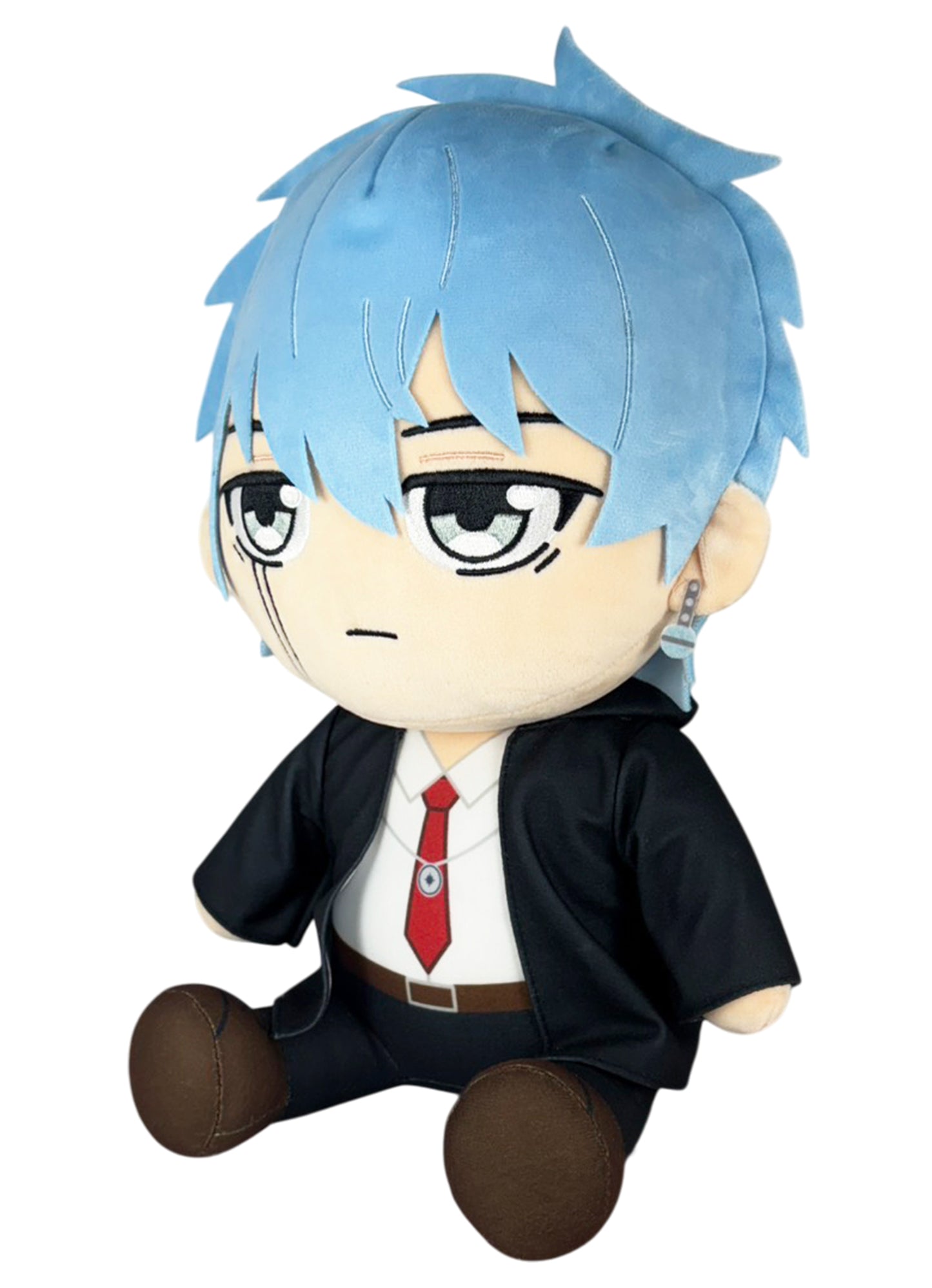 Mashle Magic And Muscles - Lance Crown School Uniform Sitting Pose 12"H Plush
