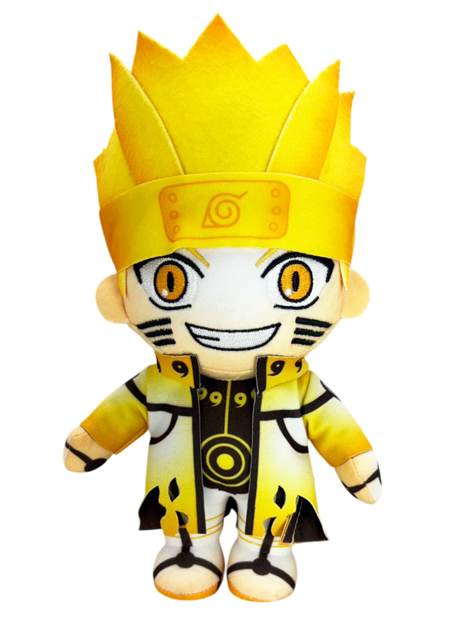 Naruto Shippuden - Naruto Kurama Ver. Standing Plush 8"H