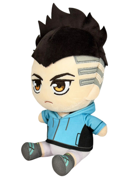 Cyberpunk Edgerunners - David Martinez Sportswear Sitting Pose Plush 7"H