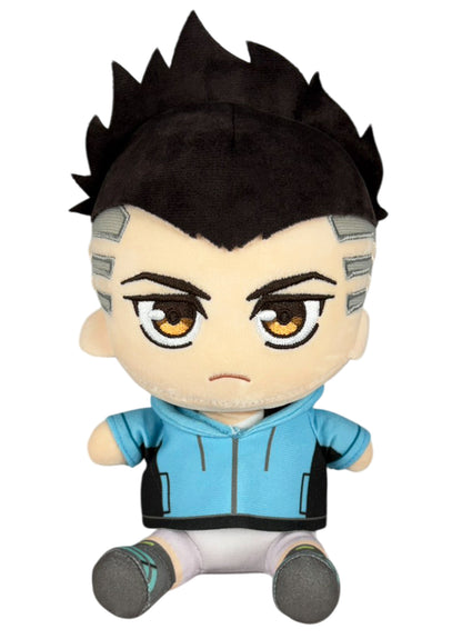 Cyberpunk Edgerunners - David Martinez Sportswear Sitting Pose Plush 7"H