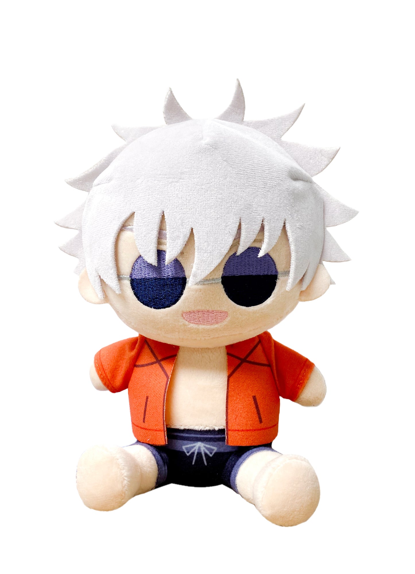 Jujutsu Kaisen S 2 - Satoru Gojo Casual Outfit Sitting Pose Plush 7"H