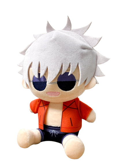 Jujutsu Kaisen Hidden Invenotry - Satoru Gojo (Beach) Sitting Pose Plush 7"H