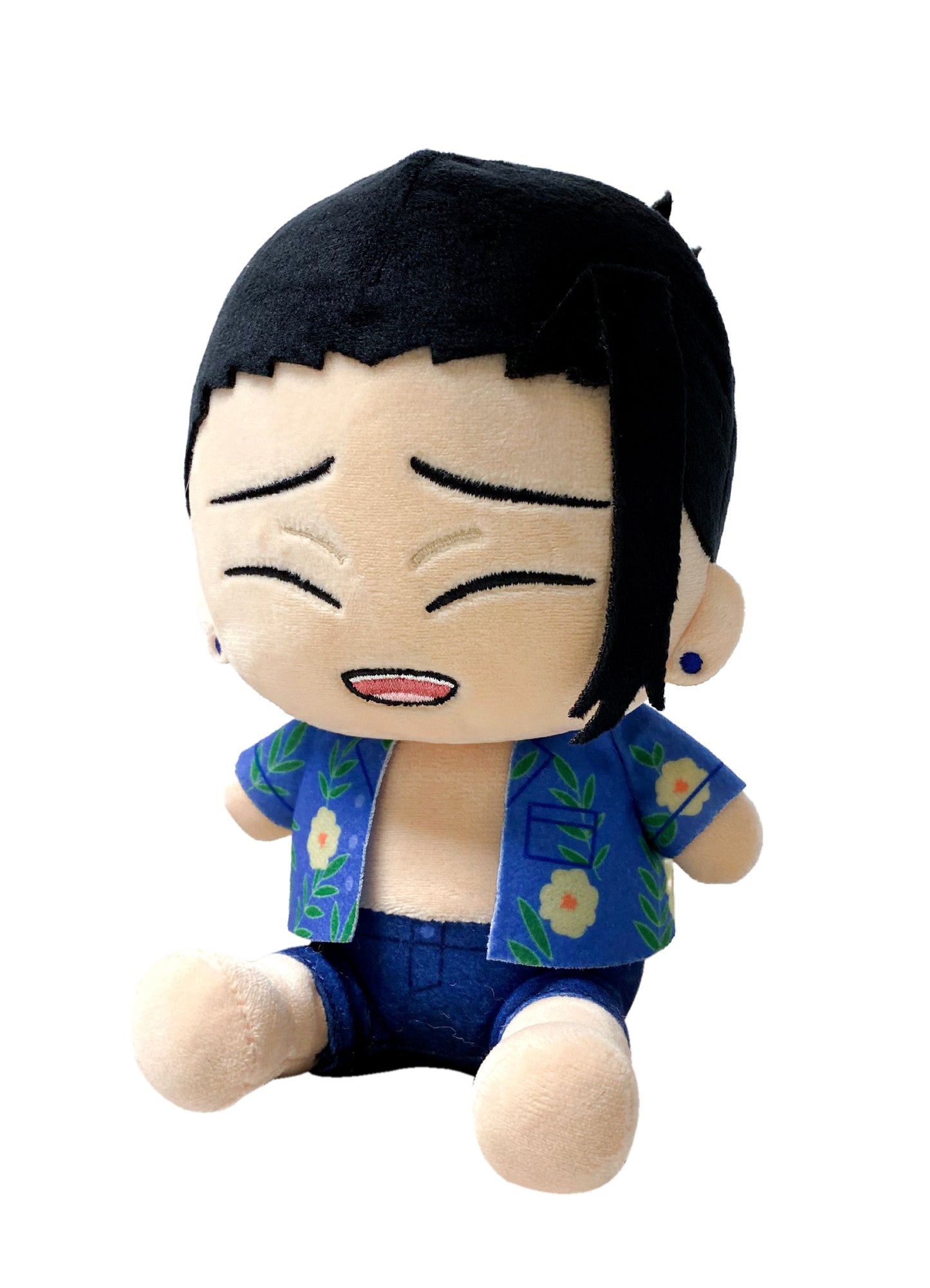 Jujutsu Kaisen Hidden Inventory - Suguru Geto (Beach) Sitting Pose Plush 7"H