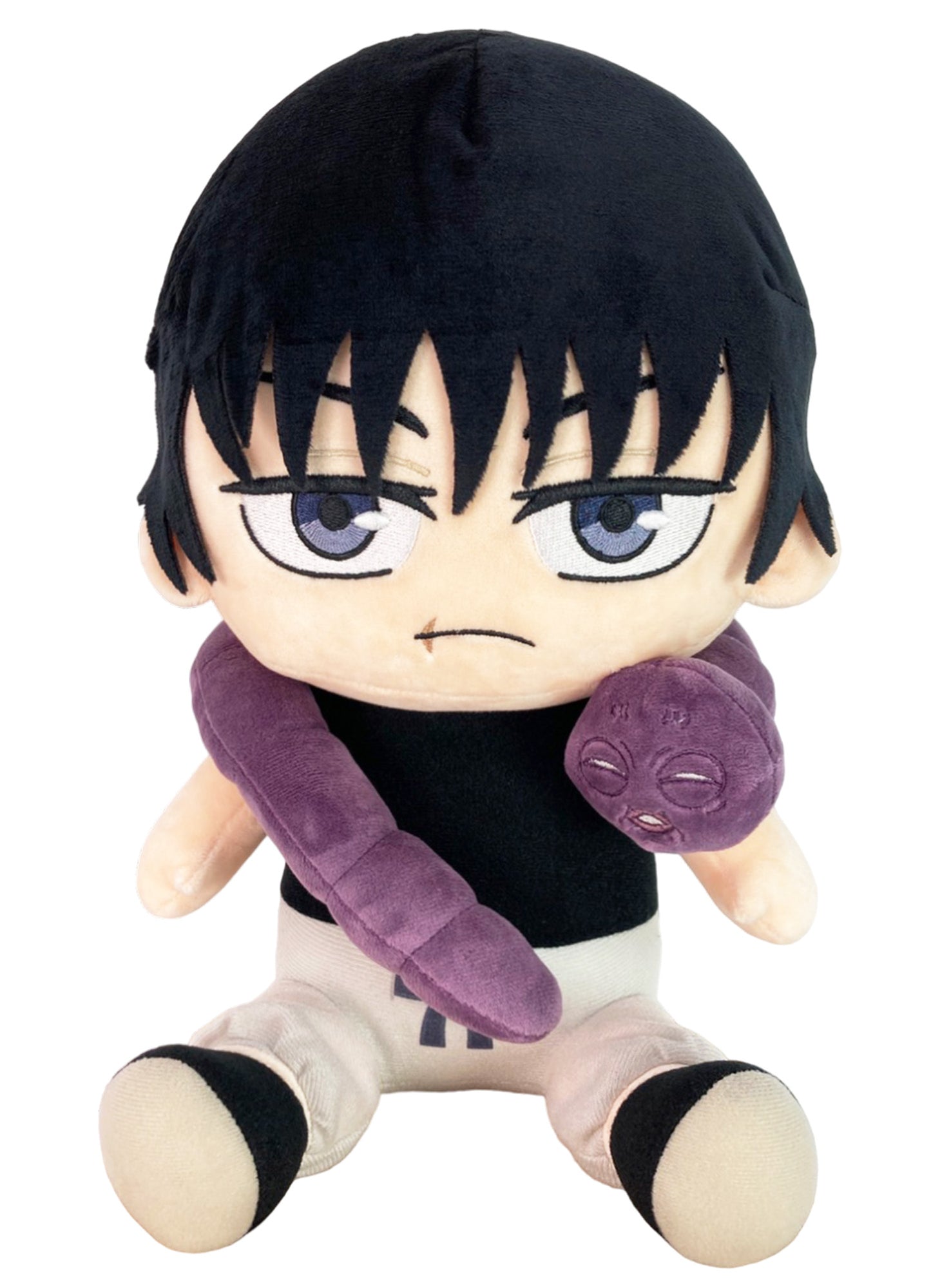 Jujutsu Kaisen S2 - Toji Fushiguro Sitting Pose Plush 12"H